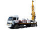 جهاز حفر آبار المياه أعلى الشاحنة المثبتة على الشاحنة 8 × 4 للخدمة الشاقة بحفر الطين / الهواء الضاغط